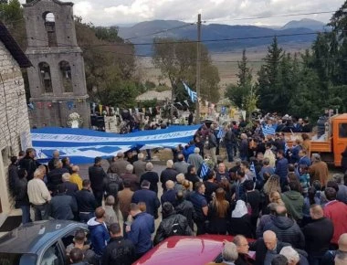 Επεισόδια στα ελληνο-αλβανικά σύνορα - Επέμβαση ΜΑΤ και Αλβανών αστυνομικών κατά Ελλήνων - Δείτε βίντεο